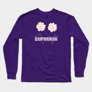 Euphoria Flower | BTS Song Inspired | Gift for BTS Army and Kpop Fans T-Shirt Long Sleeve T-Shirt